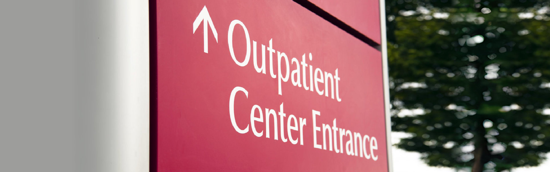 outpatient center entrance